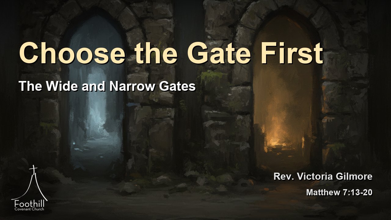 Thumbnail for The Wide and Narrow Gates