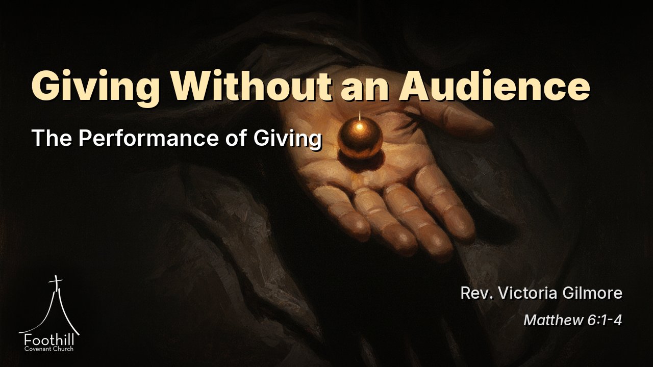 Thumbnail for The Performance of Giving