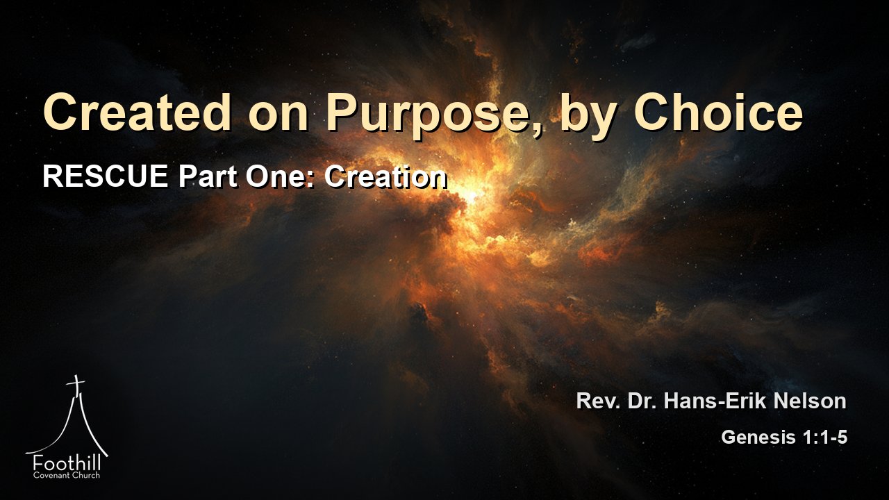 Thumbnail for Rescue Part One: Creation