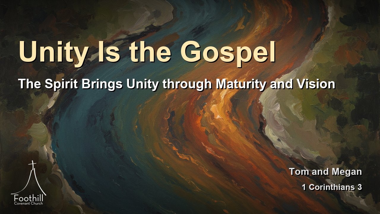 Thumbnail for The Spirit Brings Unity through Maturity and Vision