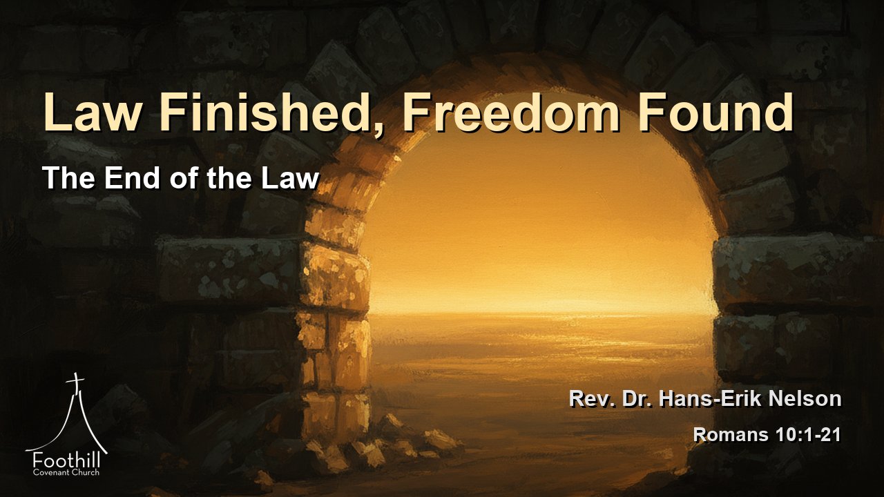 Thumbnail for The End of the Law