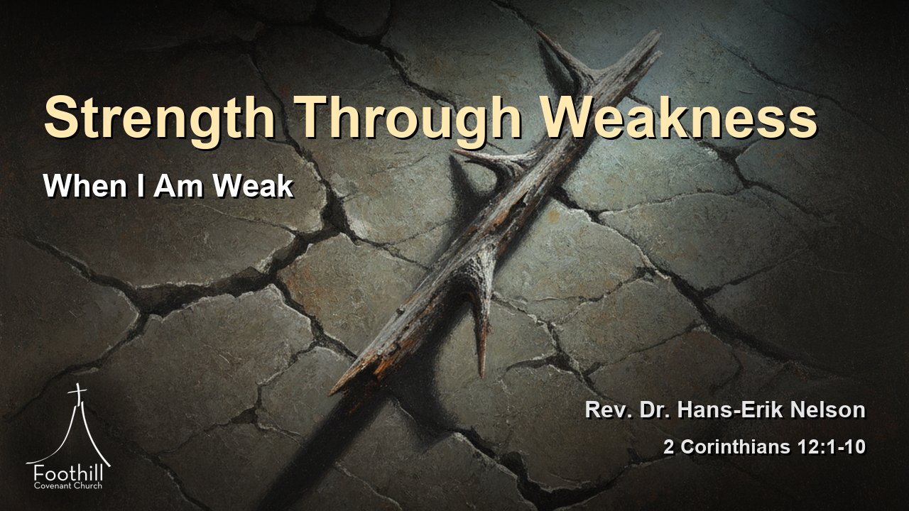 Thumbnail for When I Am Weak
