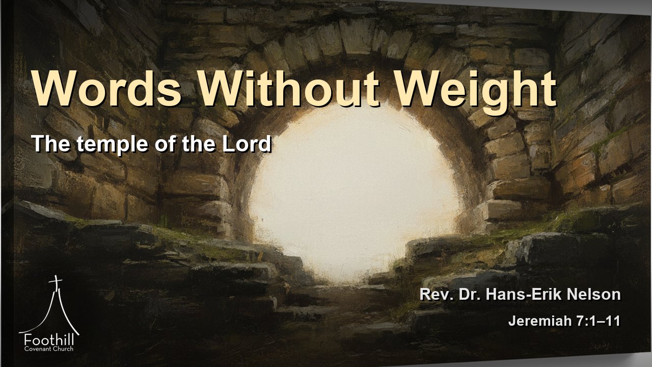 Thumbnail for The temple of the Lord