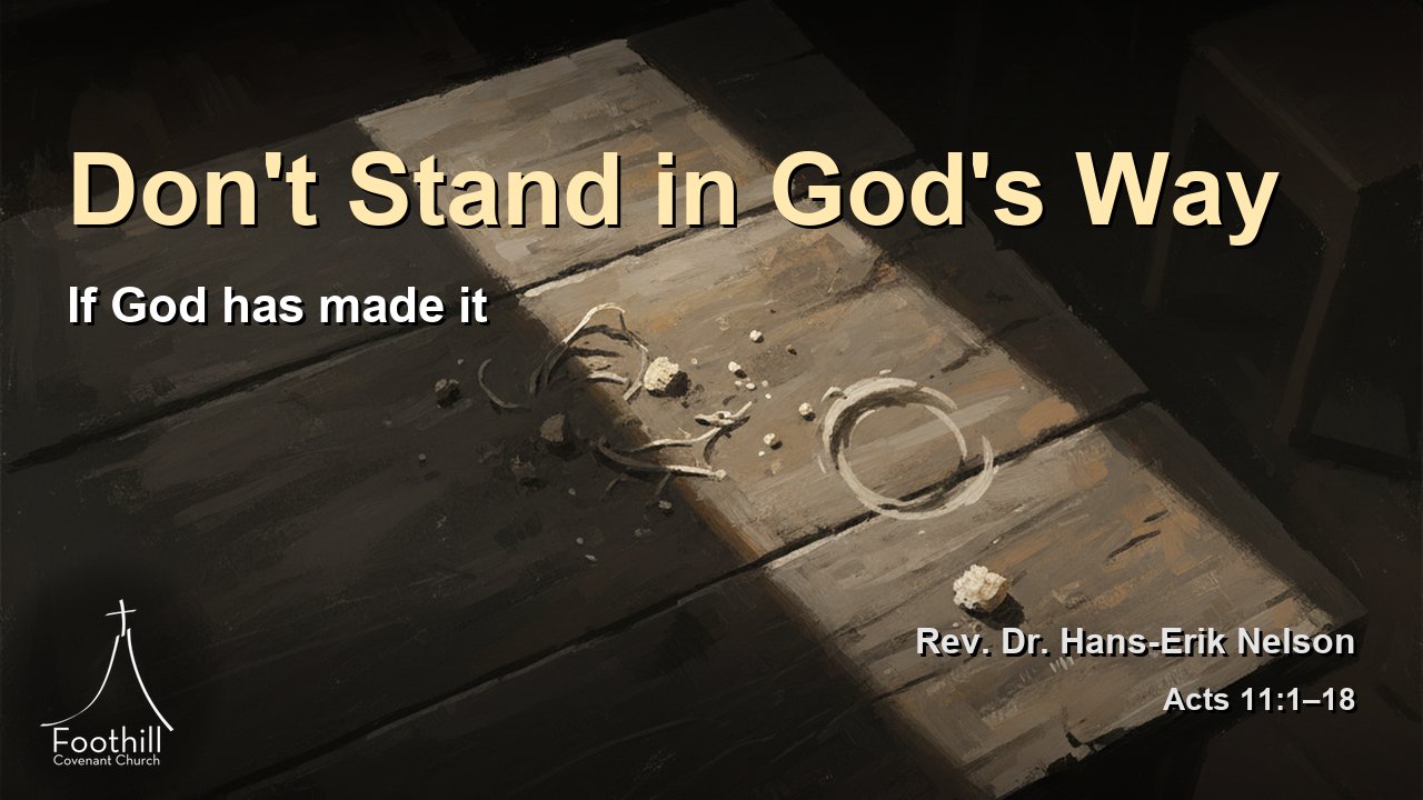 Thumbnail for If God has made it